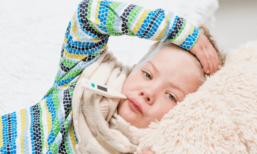Gripe niños pequeños