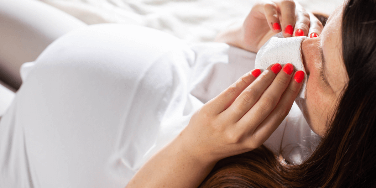 congestión nasal durante el embarazo